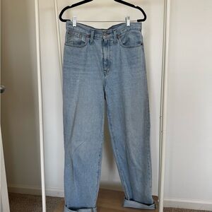 Women’s Madewell Baggy Straight Denim Jeans